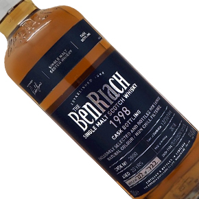 The BenRiach-Single Cask Bottling "1998 #2800" 20 Years PX Puncheon Single Malt Scotch Whisky