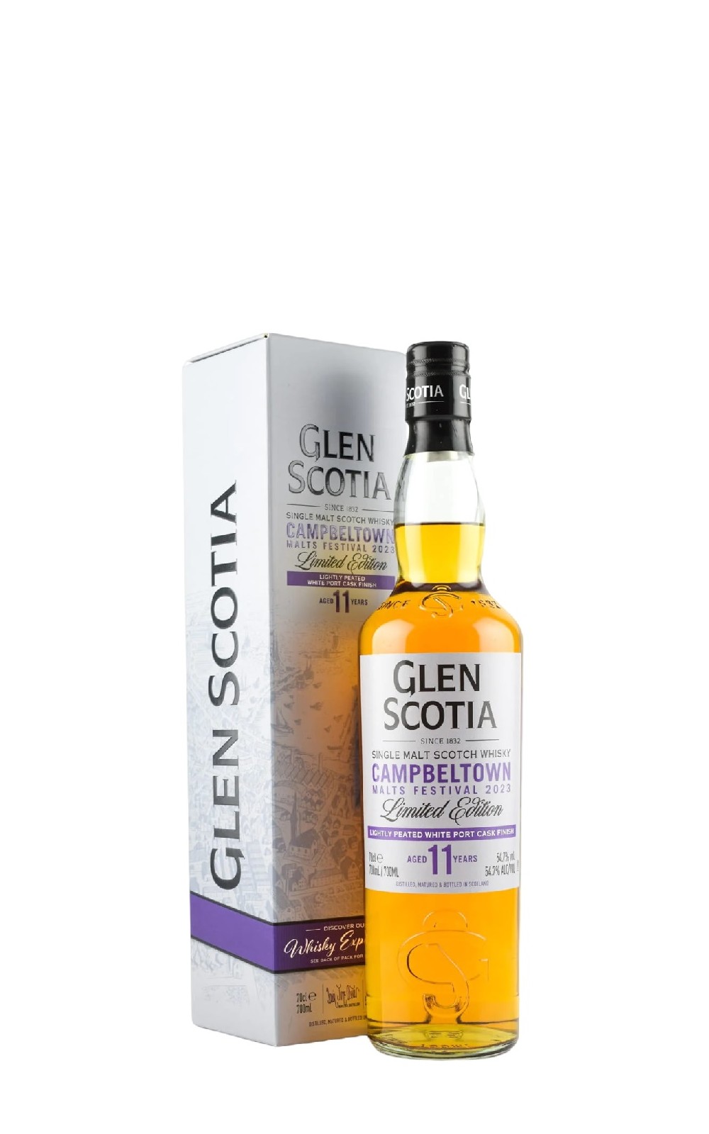 Glen Scotia Malt Festival 2023 Aged 11 Years Campbeltown Single Malt Scotch Whisky 格蘭帝蒸餾廠 嘉年華 2023 11年坎貝爾鎮 單一麥芽蘇格蘭威士忌
