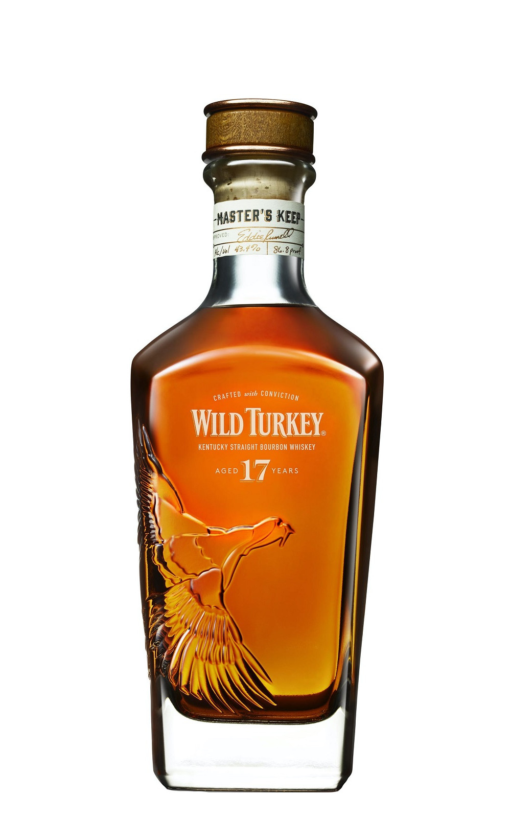 Wild Turkey Master s Keep Aged 17 Years Kentucky Straight Bourbon Whiskey 野火雞蒸餾廠 教父首選 17年肯塔基波本純威士忌