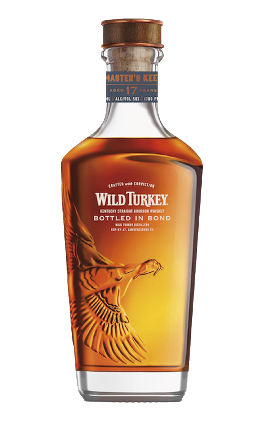 Wild Turkey Master s Keep Bottled in Bond Aged 17 Years Kentucky Straight Bourbon Whiskey 野火雞蒸餾廠 教父首選 單一酒倉 17年肯塔基波本純威士忌
