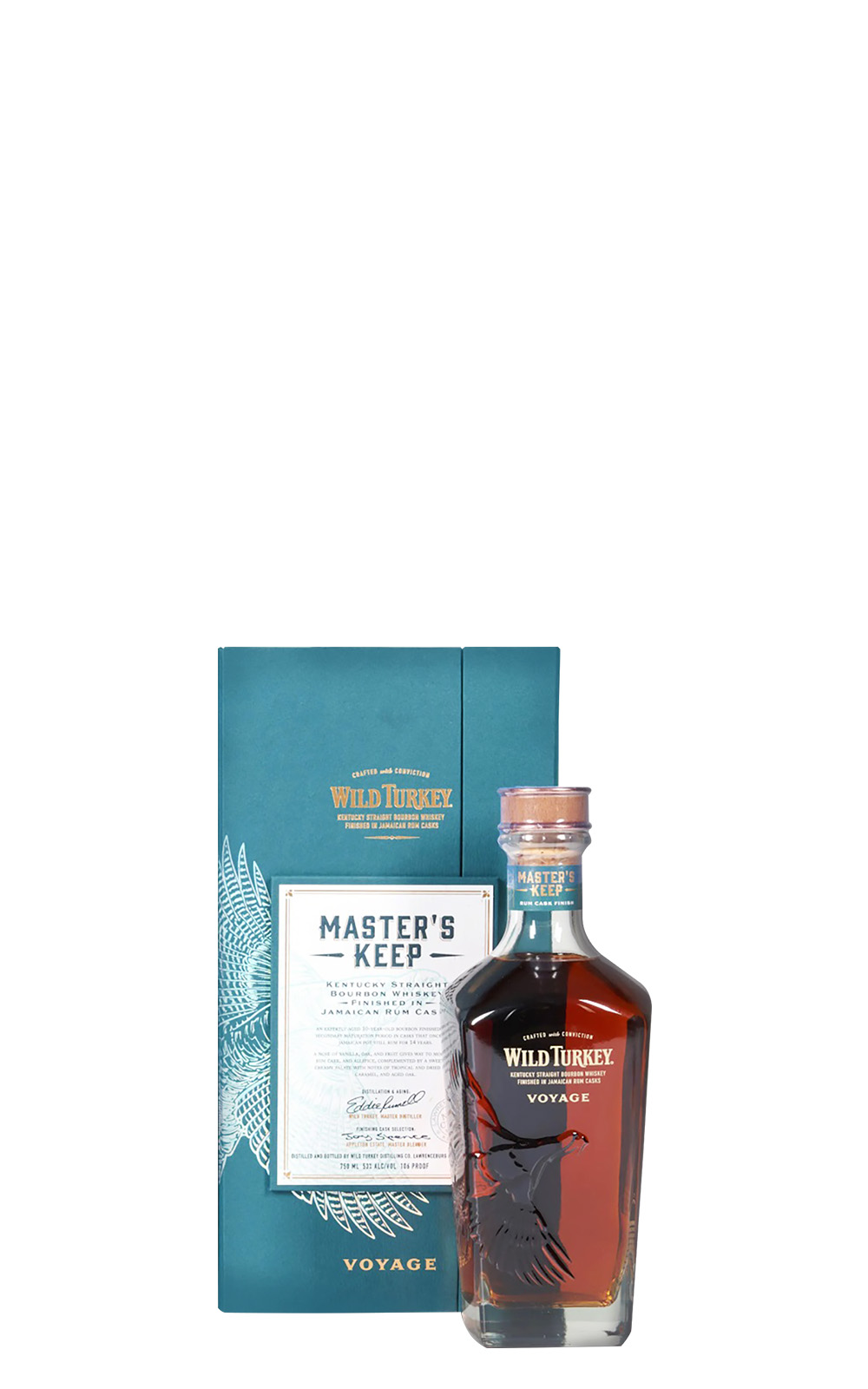 Wild Turkey Master s Keep Voyage Rum Cask Finished Kentucky Straight Bourbon Whiskey 野火雞蒸餾廠 教父首選 遠航 肯塔基波本純威士忌