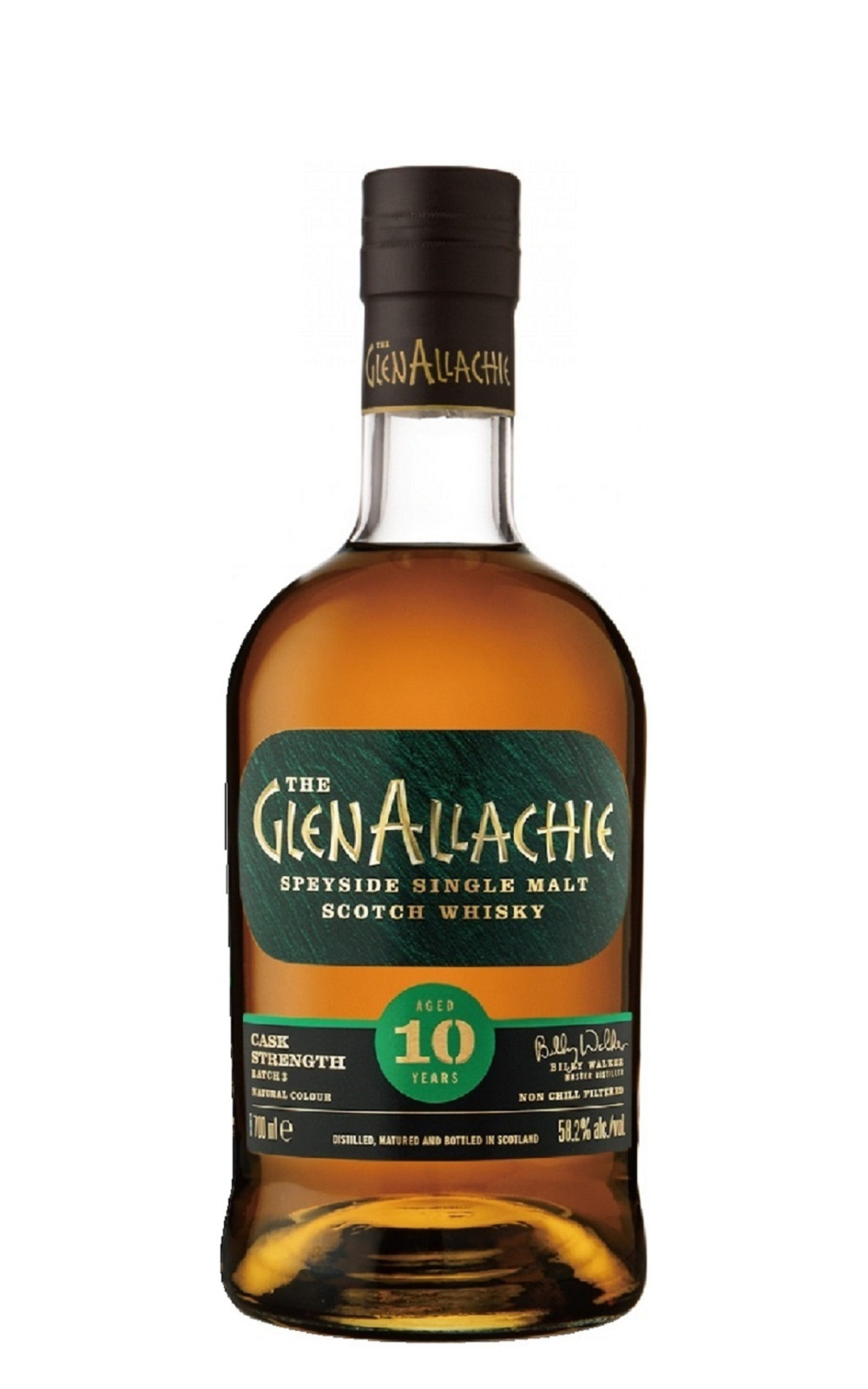 The GlenAllachie Distillery Aged 10 Years Cask Strength Batch 3 Speyside Single Malt Scotch Whisky 艾樂奇蒸餾廠 核心系列 10年單一麥芽蘇格蘭威士忌原酒 第三批次