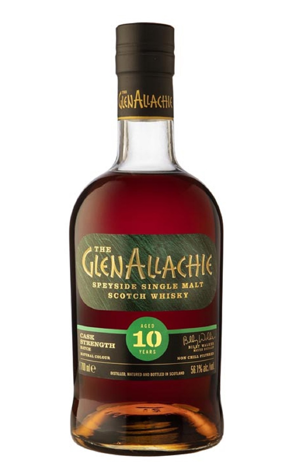 The GlenAllachie Distillery Aged 10 Years Cask Strength Batch 4 Speyside Single Malt Scotch Whisky 艾樂奇蒸餾廠 核心系列 10年單一麥芽蘇格蘭威士忌原酒 第四批次