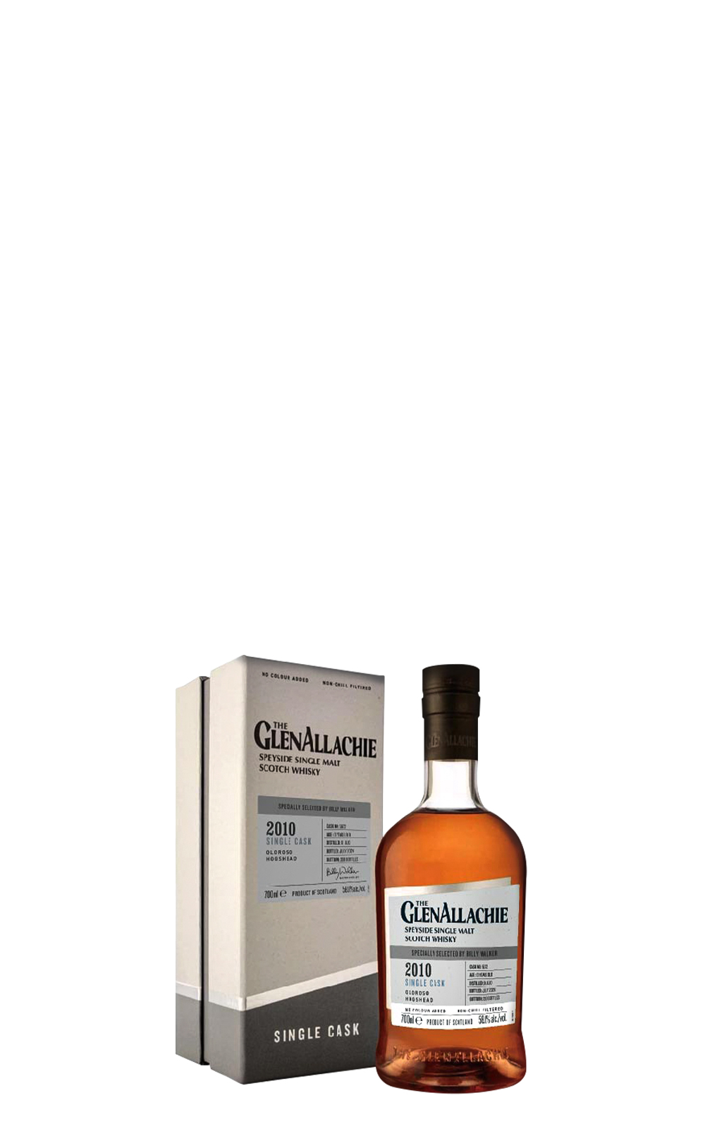 The GlenAllachie Distillery Single Cask 2010 13 Years Old 5872 Oloroso Hogshead Speyside Single Malt Scotch Whisky 艾樂奇蒸餾廠 單桶系列 2010 13年 5872 Oloroso雪莉豬頭桶 單一麥芽蘇格蘭威士忌