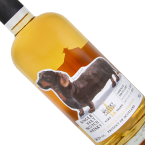 Whisky Gallery-Dog Gallery "Dachshund - Linkwood 2007" Single Malt Scotch Whisky