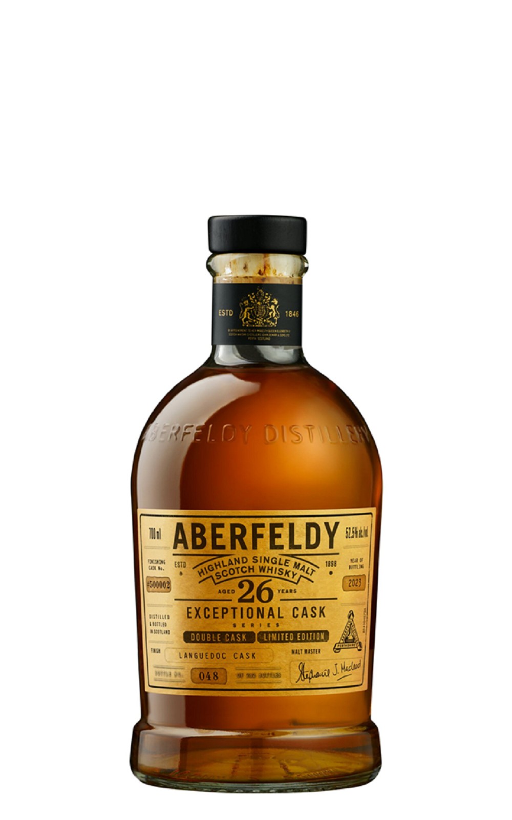 Aberfeldy Exceptional Cask Series Aged 26 Years Languedoc Casks