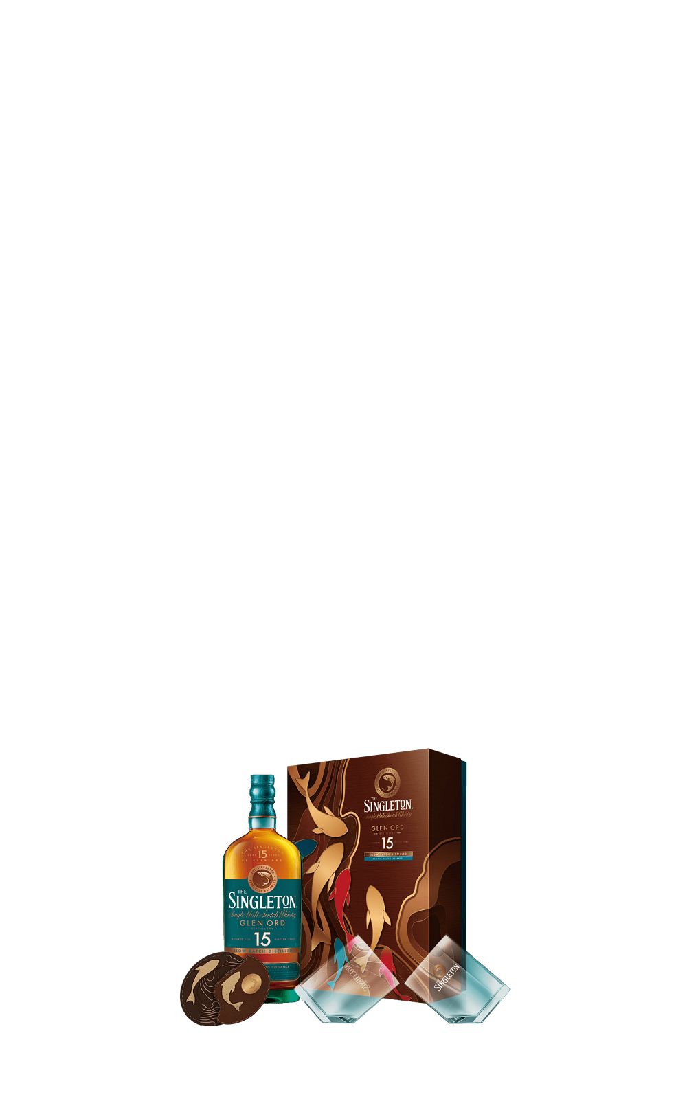 The Singleton Glen Ord 15 Years Single Malt Scotch Whisky 2022 NY Gift Box 蘇格登 15年單一麥芽蘇格蘭威士忌 魚你相聚禮盒