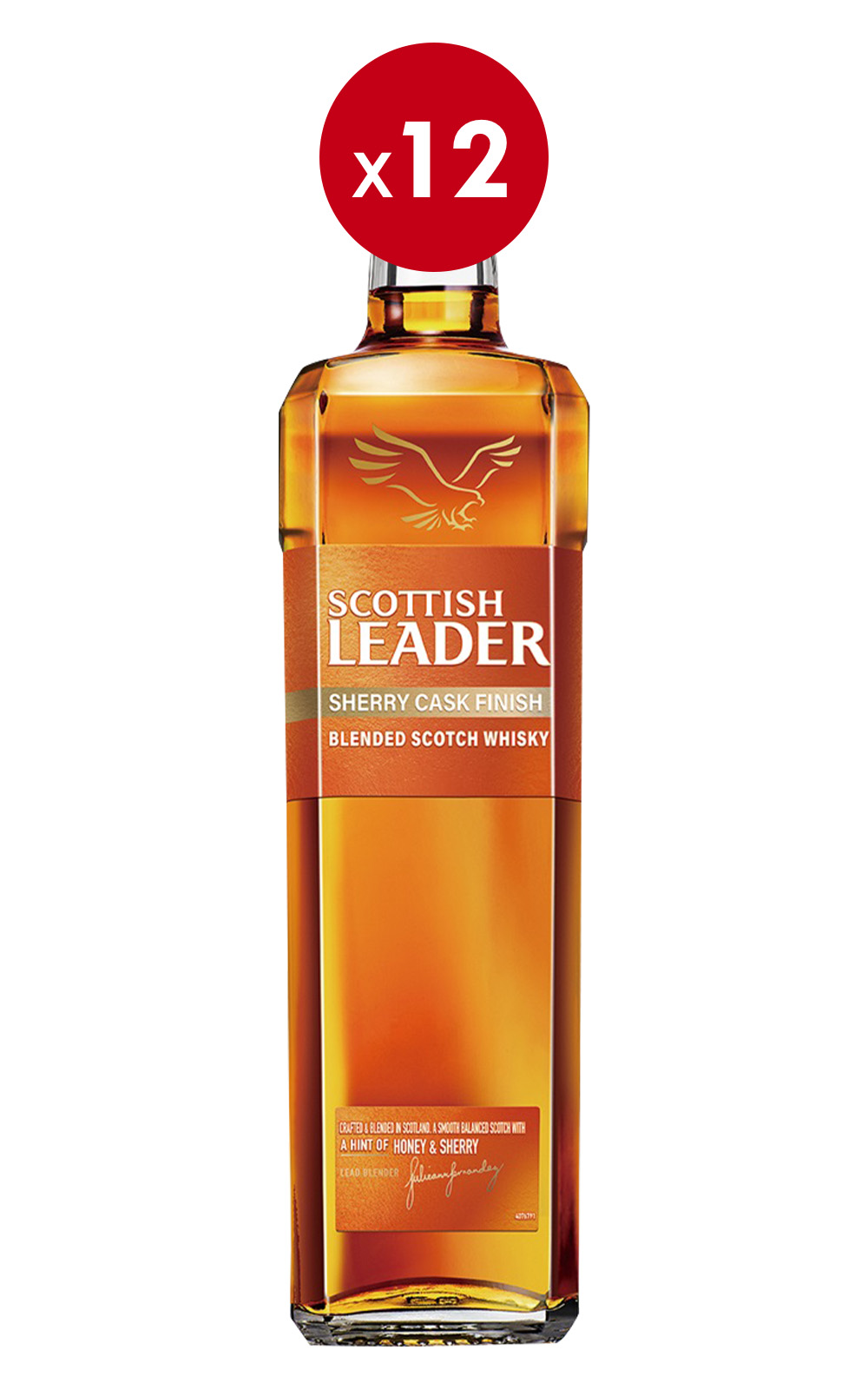 Scottish Leader Sherry Cask Blended Scotch Whisky Set 700ml 12 仕高利達 金雪莉 調和蘇格蘭威士忌套組 700ml 12