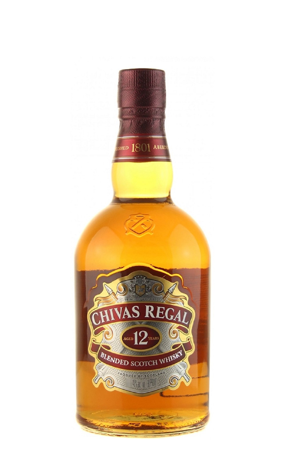 Chivas Regal Aged 12 Years Blended Scotch Whisky 皇家起瓦士 12年調和蘇格蘭威士忌
