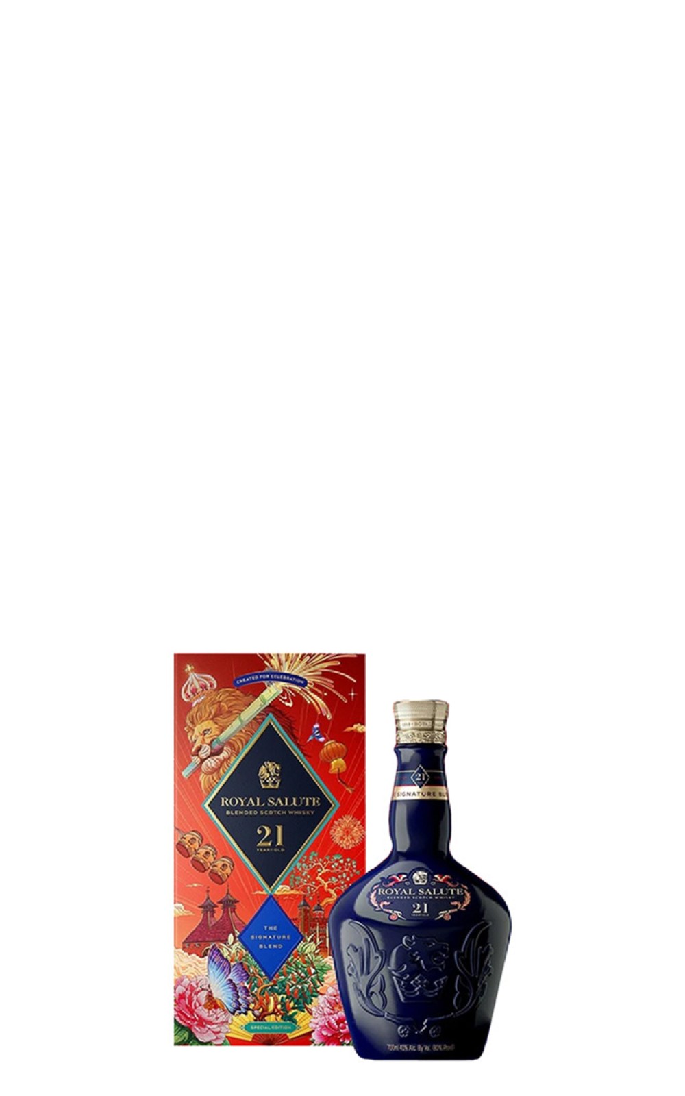 Chivas Regal Royal Salute 21 Years Old Blended Scotch Whisky Gift Box 2025 Special Edition 皇家起瓦士 皇家禮炮 21年調和蘇格蘭威士忌 2025 獅耀璀璨年節限定版