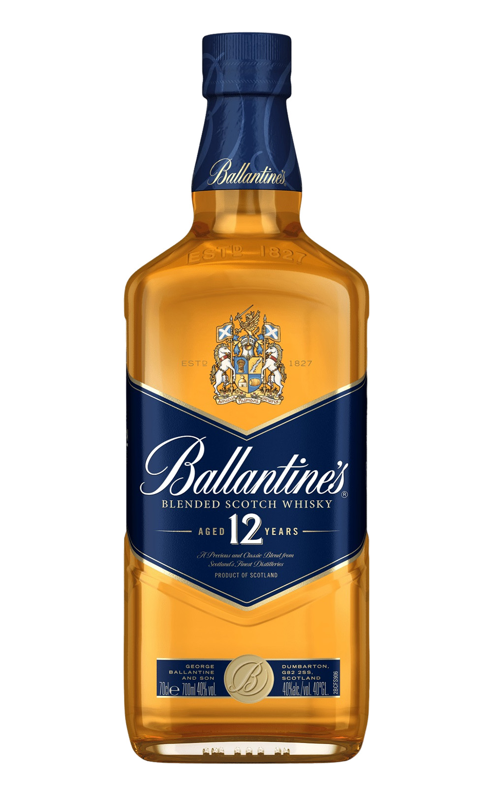 Ballantine s Aged 12 Years Blended Scotch Whisky 百齡罈 金璽 12年調和蘇格蘭威士忌