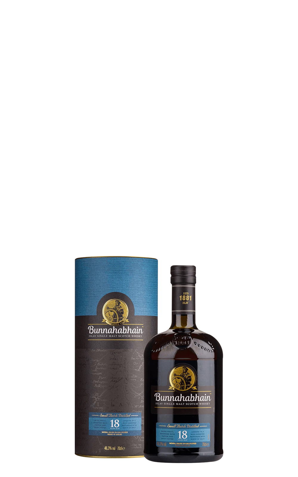 Bunnahabhain 18 Years Old Islay Single Malt Scotch Whisky 布納哈本 18年 艾雷島單一麥芽蘇格蘭威士忌