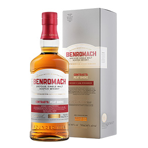 Benromach-"Contrasts: Peat Smoke Sherry Cask Matured" Speyside Single Malt Scotch Whisky