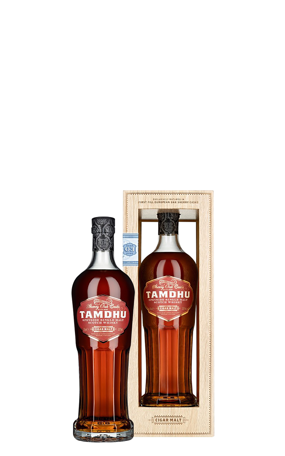 Tamdhu Cigar Malt III Speyside Single Malt Scotch Whisky 坦杜 雪茄第3批次 斯佩賽 單一麥芽蘇格蘭威士忌
