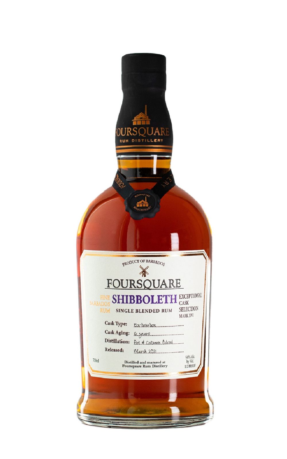 Foursquare Rum Distillery Exceptional Cask Selection Mark XVI Shibboleth 16 Years Single Blended Rum 四方蘭姆酒蒸餾廠 珍藏系列 16號 暗號 16年蘭姆酒