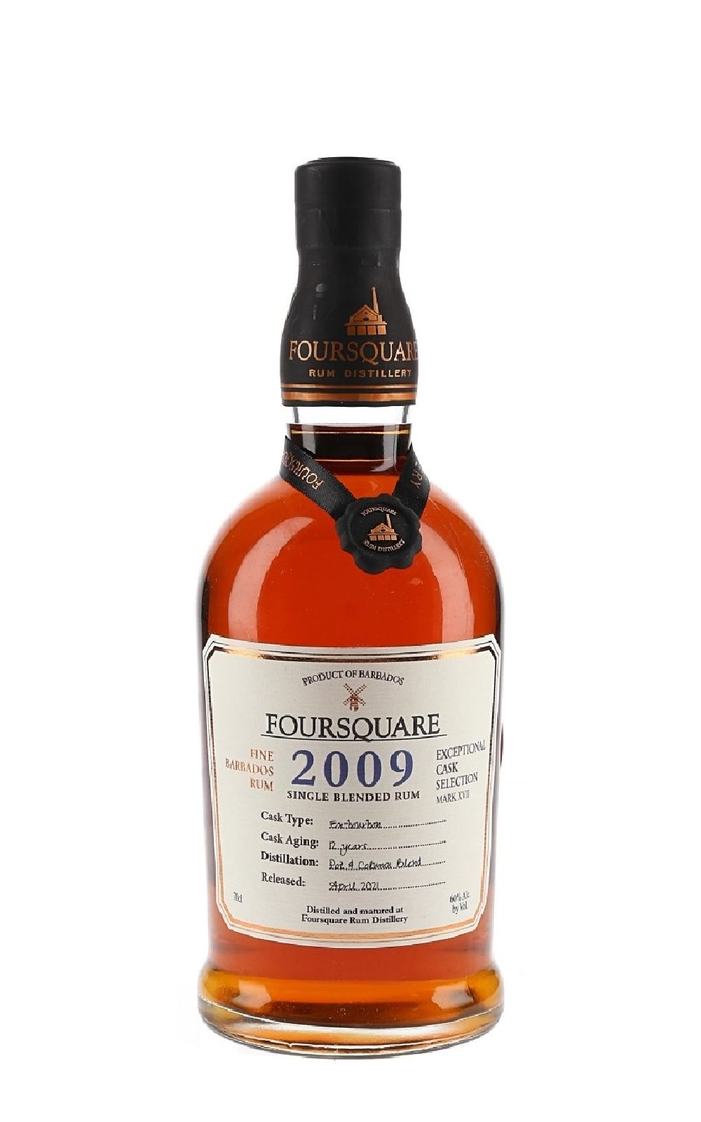Foursquare Rum Distillery Exceptional Cask Selection Mark XVII 2009 12 Years Single Blended Rum 四方蘭姆酒蒸餾廠 珍藏系列 17號 2009 12年蘭姆酒