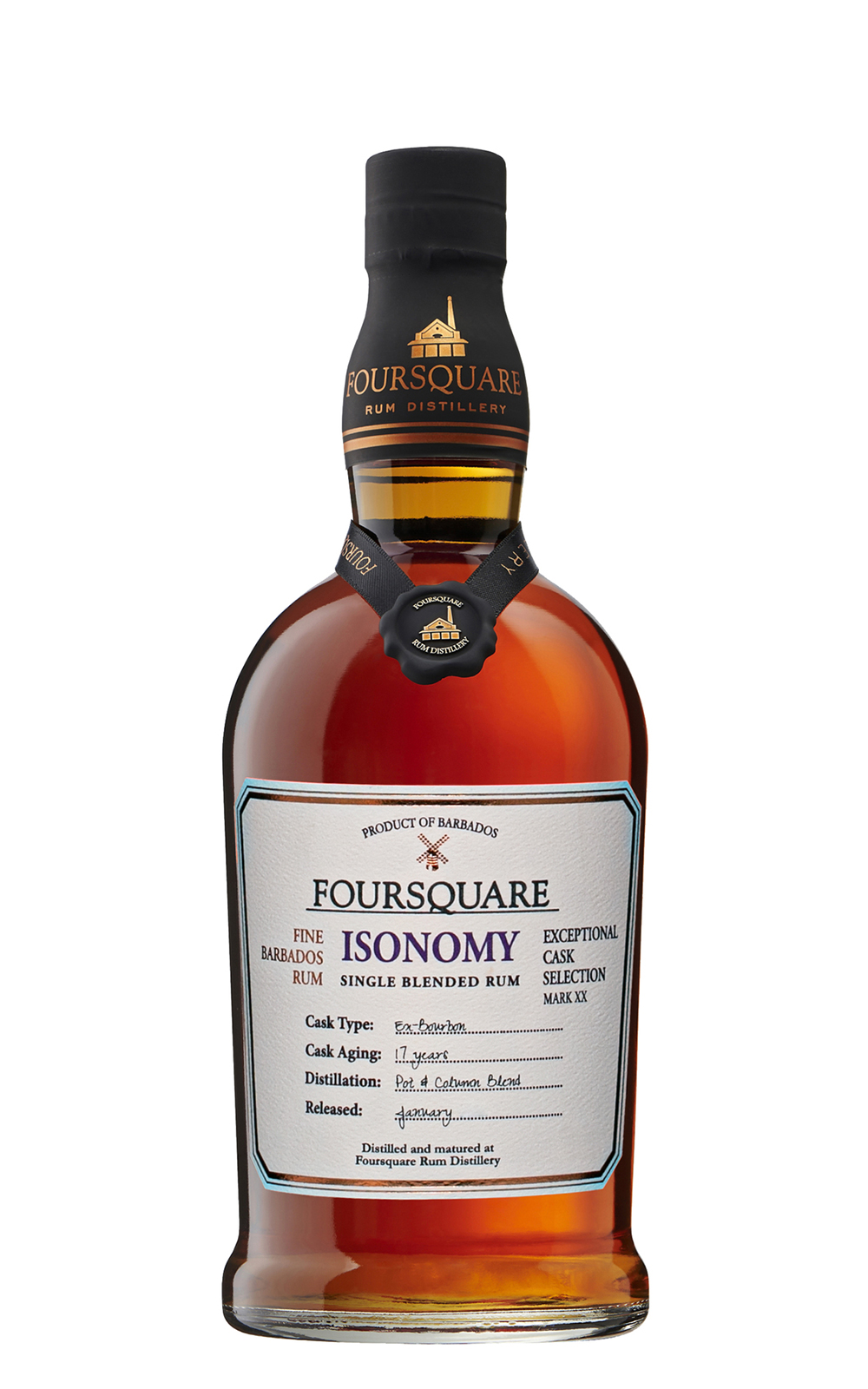 Foursquare Rum Distillery Exceptional Cask Selection Mark XX Isonomy 17 Years Single Blended Rum 四方蘭姆酒蒸餾廠 珍藏系列 20號 對等 17年蘭姆酒