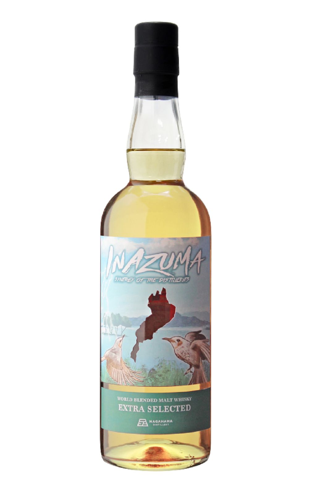 Nagahama Distillery INAZUMA Extra Selected Blended Malt World Whisky 長濱蒸餾廠 長濱 X 三郎丸紀念桶 調和麥芽威士忌