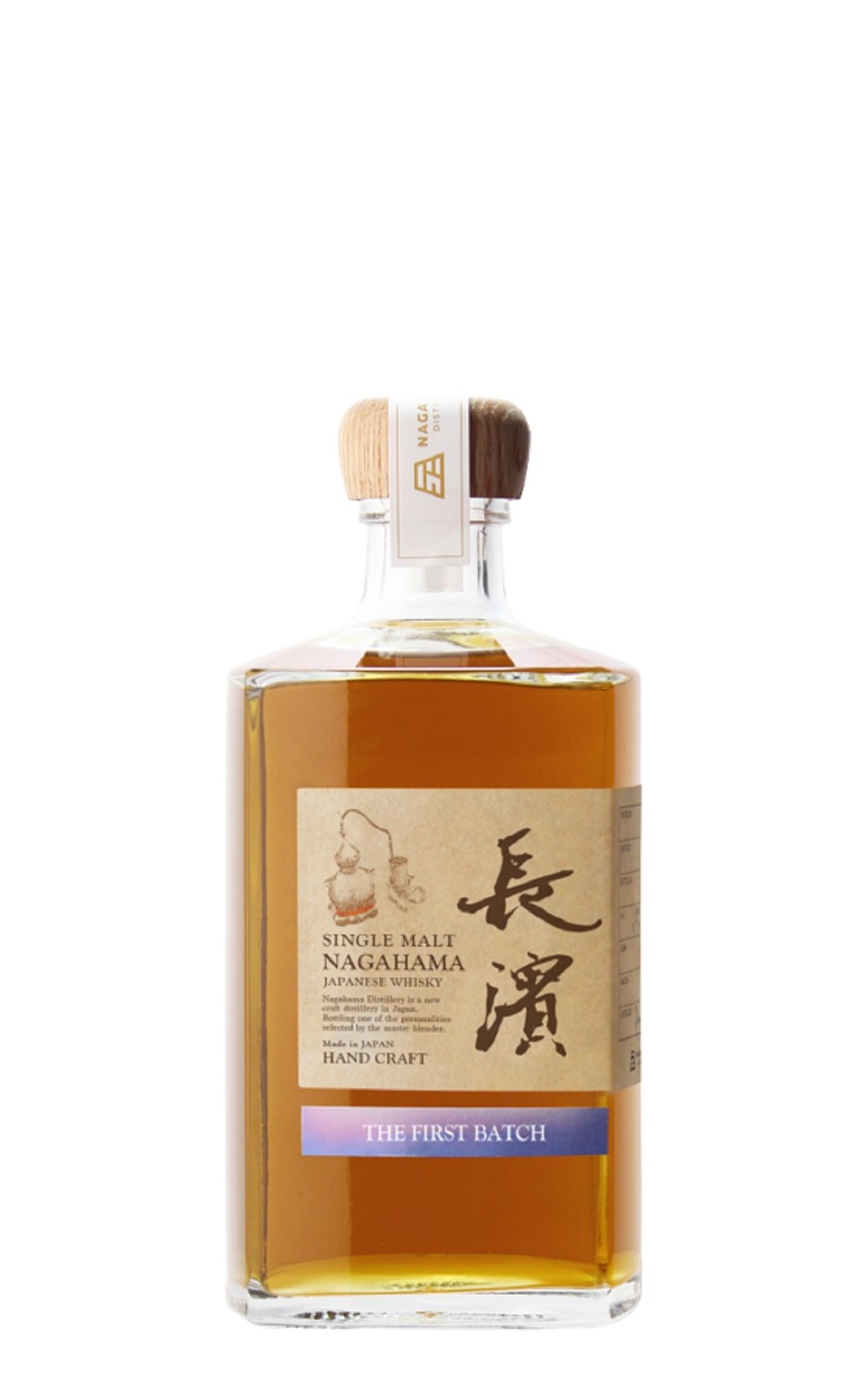 Nagahama Distillery The First Batch Single Malt Nagahama Japanese Whisky 長濱蒸餾廠 The First Batch 長濱單一麥芽調和威士忌