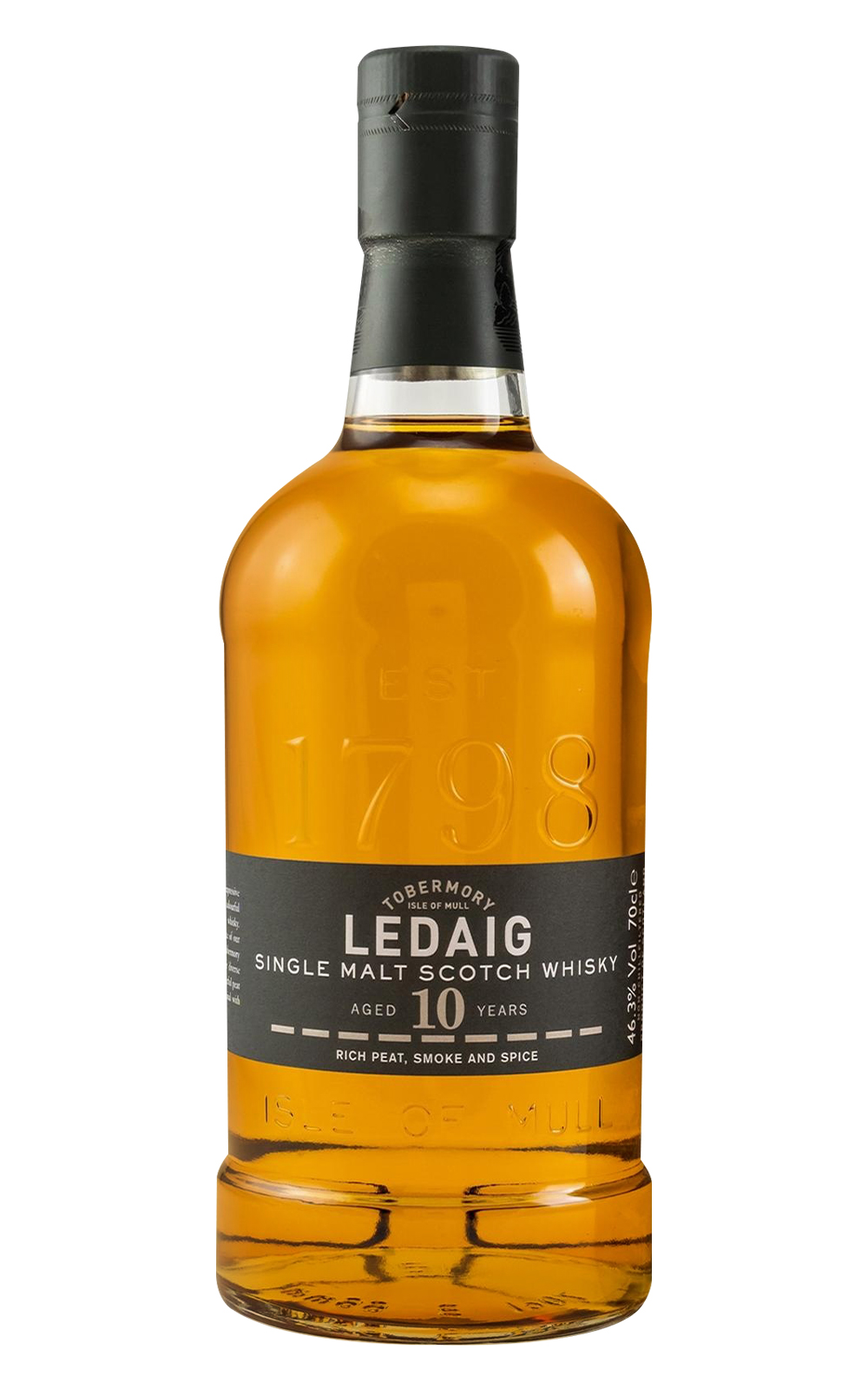 Tobermory Ledaig 10 Years Old Single Malt Scotch Whisky 托本莫瑞 里爵 10年單一麥芽蘇格蘭威士忌