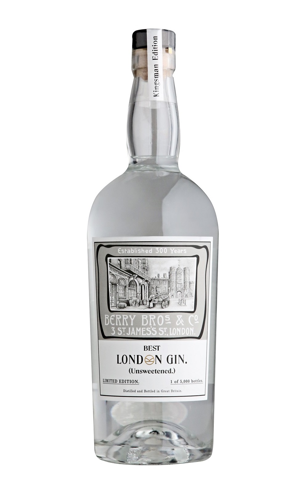 Berry Bros Rudd London Dry Gin Kingsman Edition 貝瑞兄弟與洛德 貝瑞琴酒 金士曼起源 限定版