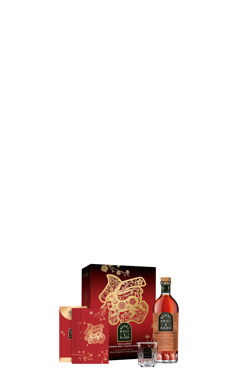 Berry Bros Rudd The Classics Sherry Cask Matured Blended Malt Scotch Whisky Year of Rabbit Gift Box 貝瑞兄弟與洛德 貝瑞雅仕 雪莉桶調和麥芽蘇格蘭威士忌 兔年禮盒