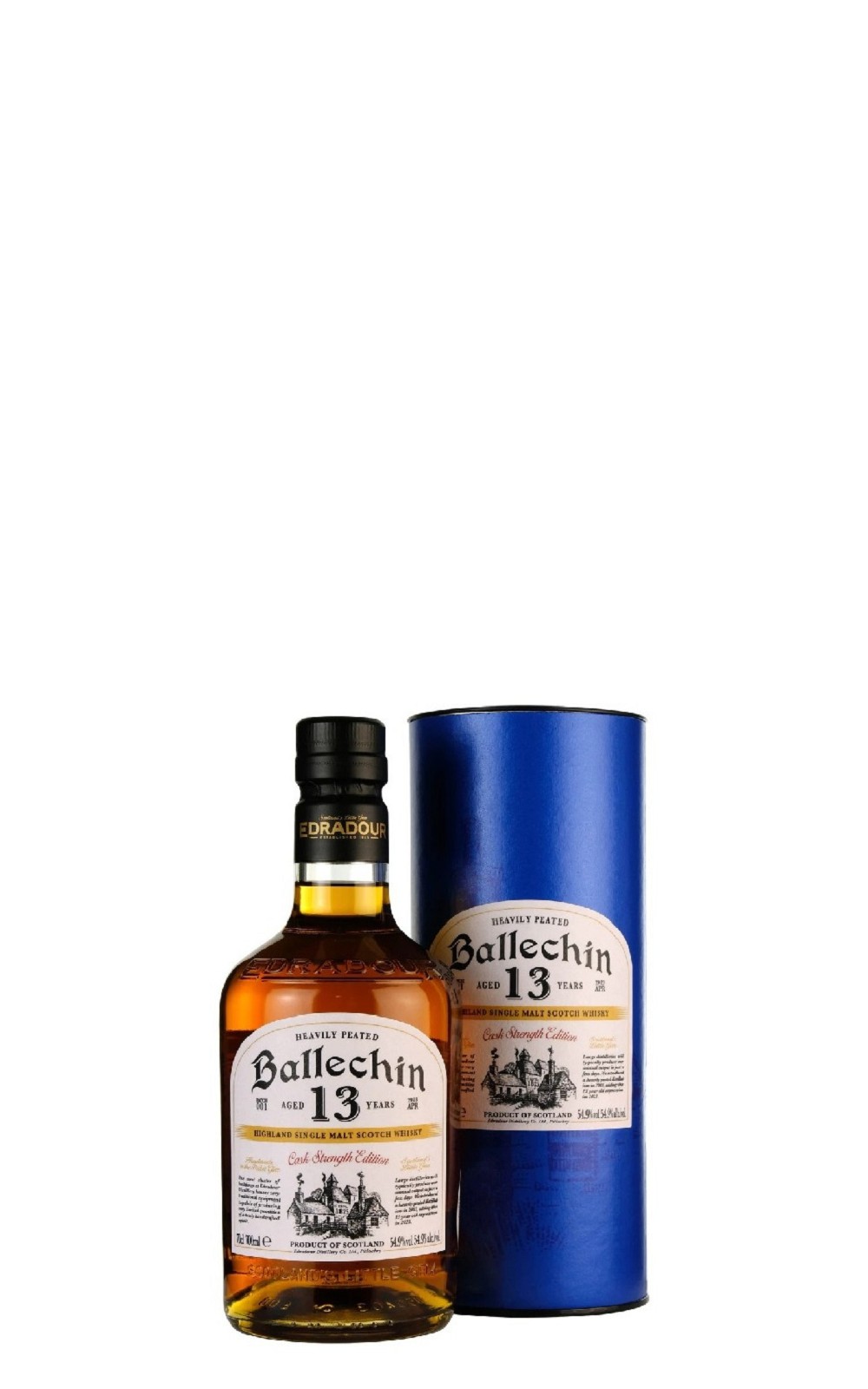 Edradour Distillery Ballechin Aged 13 Years Single Malt Scotch Whisky Cask Strength Batch 1 艾德多爾蒸餾廠 巴拉罕 13年單一麥芽蘇格蘭威士忌原酒 第一批次