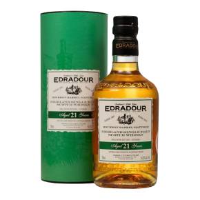Edradour Distillery-Aged 21 Years Bourbon Barrel Matured Highland Single Malt Scotch Whisky