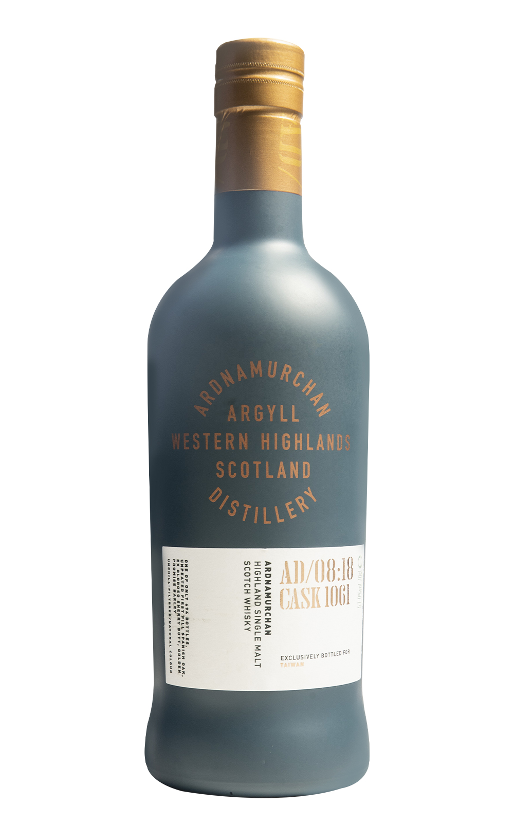 Ardnamurchan Distillery AD 08 18 Cask 1061 Highland Single Malt Scotch Whisky 艾德麥康蒸餾廠 AD 08 18 1061 黃金諾言大麥 高地單一麥芽蘇格蘭威士忌