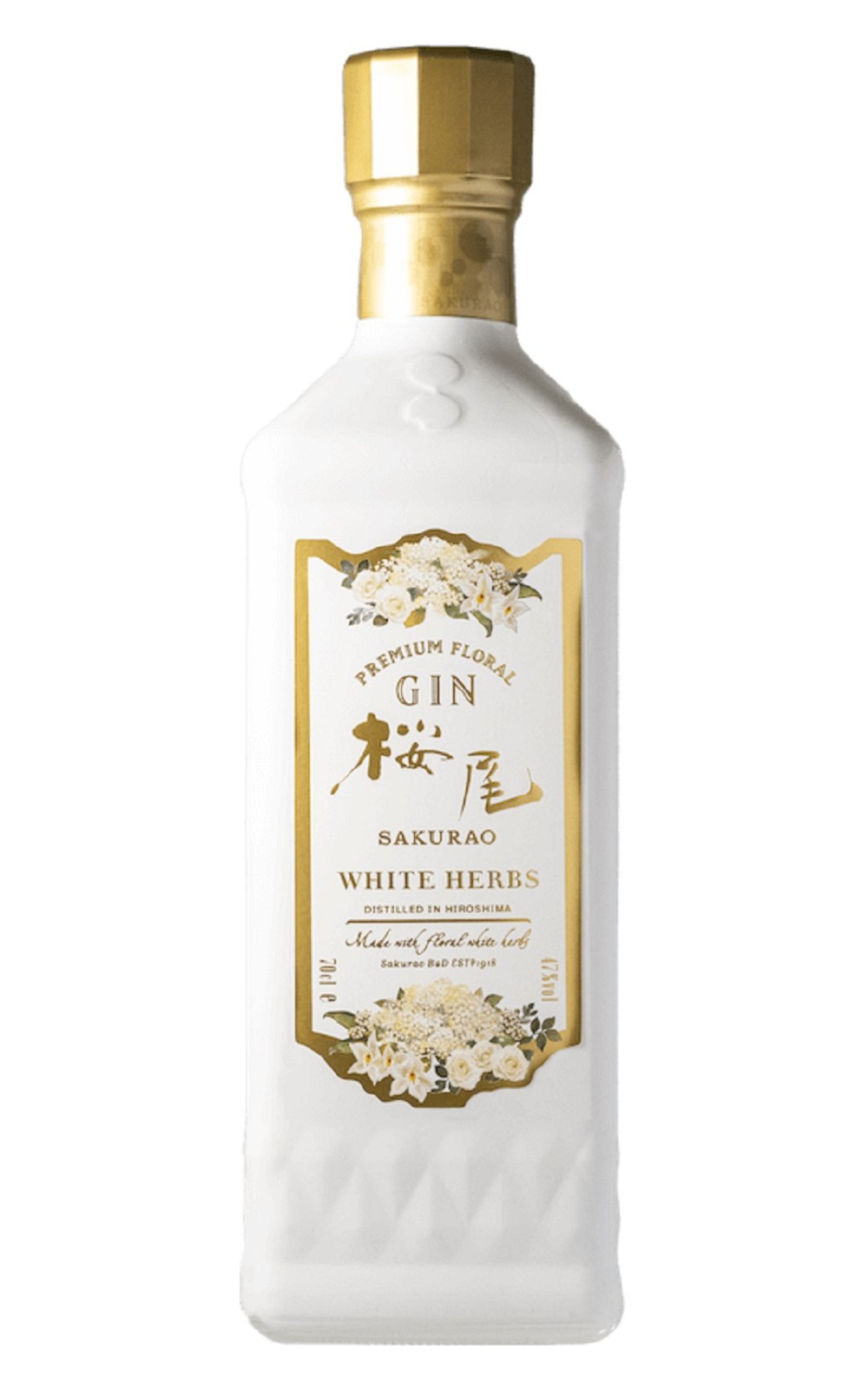 Sakurao Distillery Sakurao White Herb Premium Floral Gin 櫻尾蒸餾廠 無垢之華琴酒