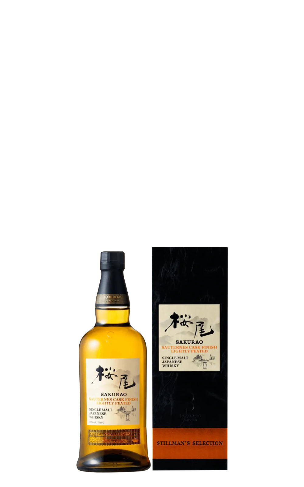 Sakurao Distillery Sakurao Stillman s Selection Sauternes Cask Finish Lightly Peated Single Malt Japanese Whisky 櫻尾蒸餾廠 櫻尾蒸餾者精選系列 輕泥煤索甸桶單一麥芽日本威士忌