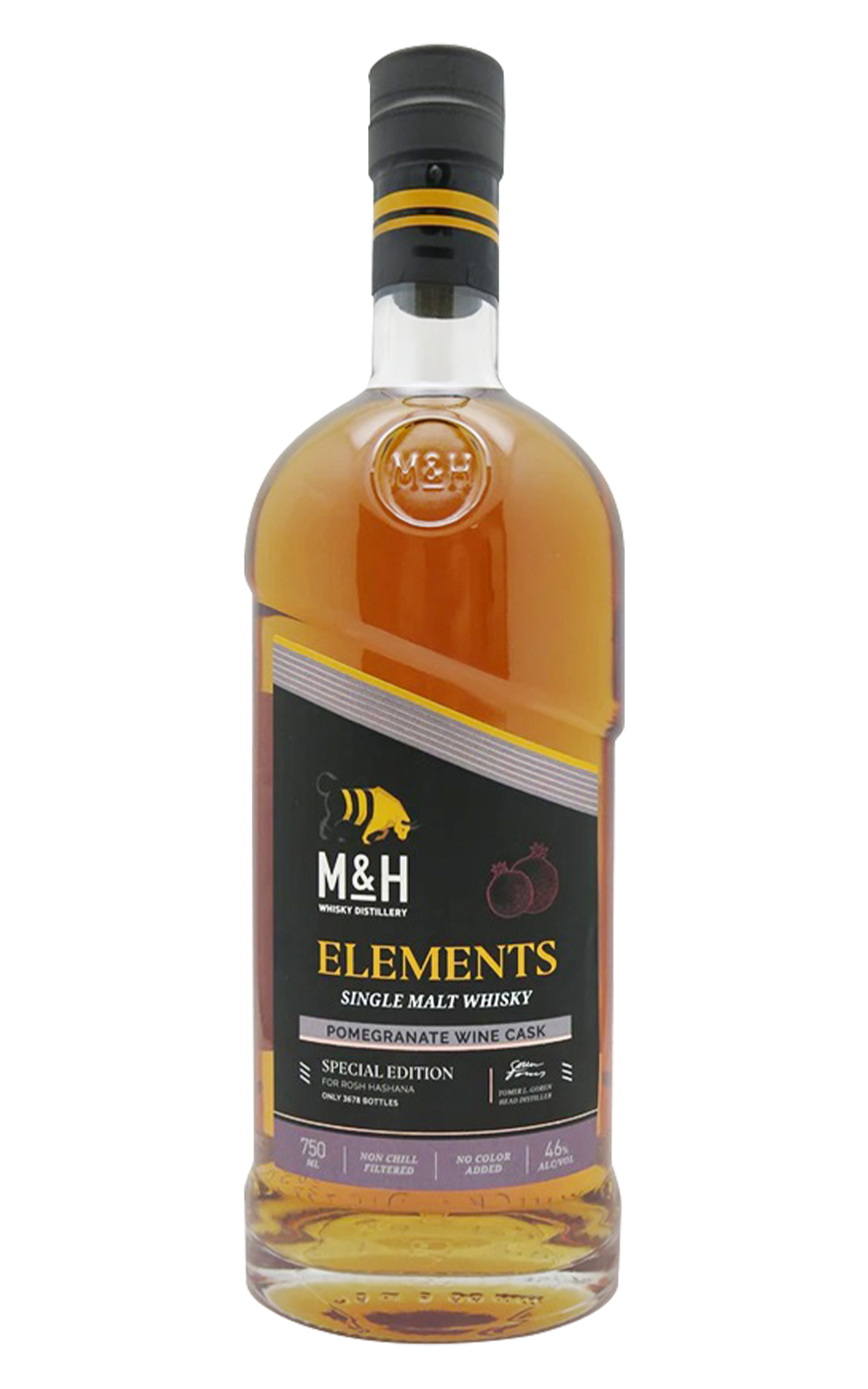 Milk Honey Whisky Distillery Elements Pomegranate Wine Cask Single Malt Whisky 奶與蜜蒸餾廠 元素系列 石榴酒桶 單一麥芽威士忌