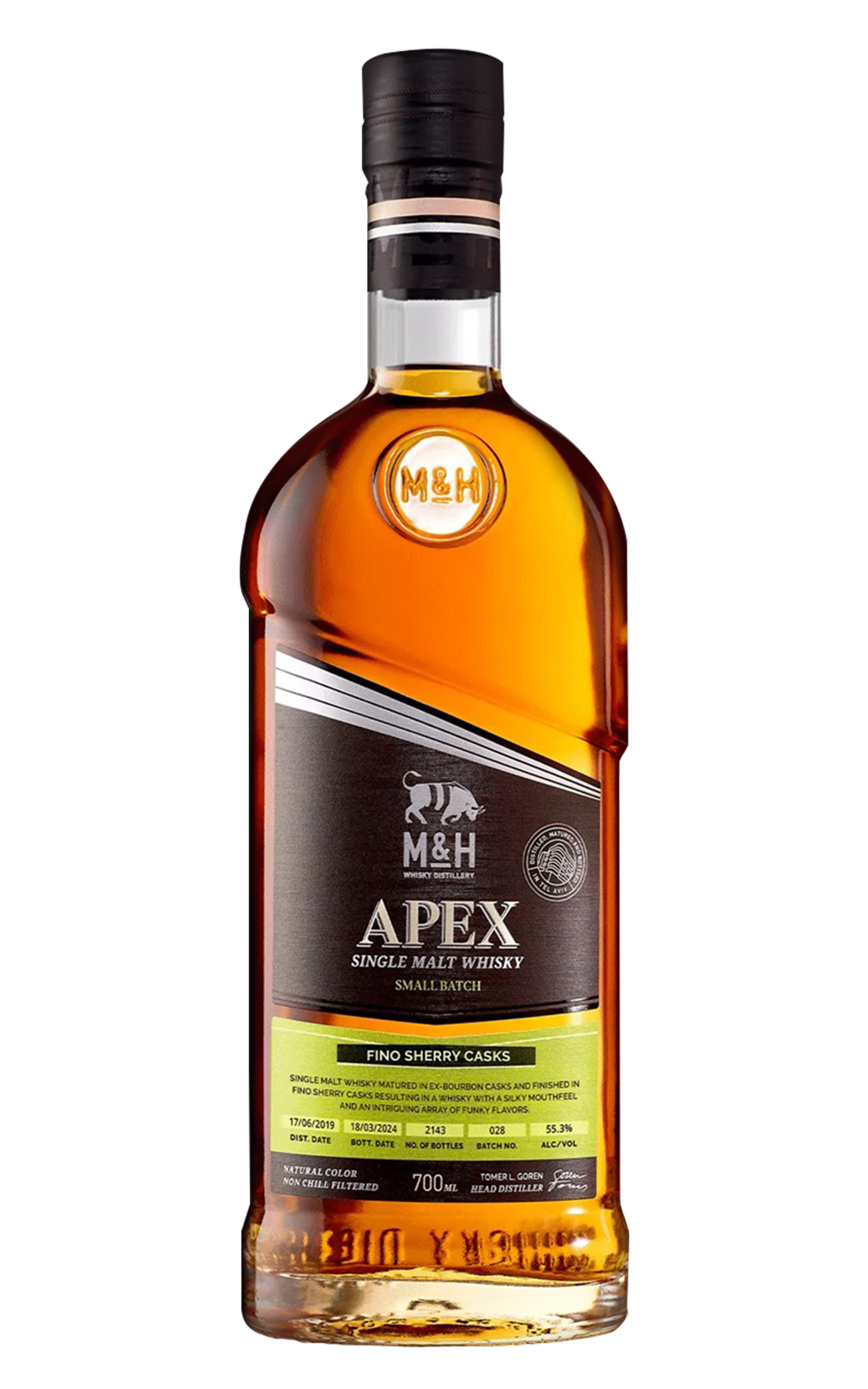 Milk Honey Whisky Distillery APEX Fino Sherry Casks Single Malt Whisky 奶與蜜蒸餾廠 工藝系列 Fino雪莉桶 單一麥芽威士忌