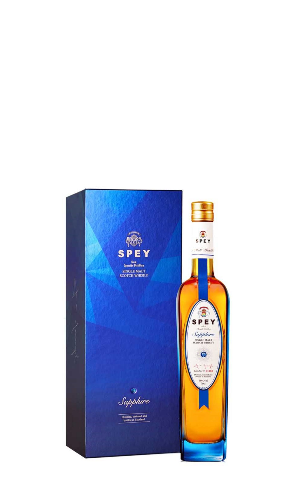 Spey Sapphire Single Malt Scotch Whisky Gift Box 詩貝酒廠 藍寶石 單一麥芽蘇格蘭威士忌 錦盒版