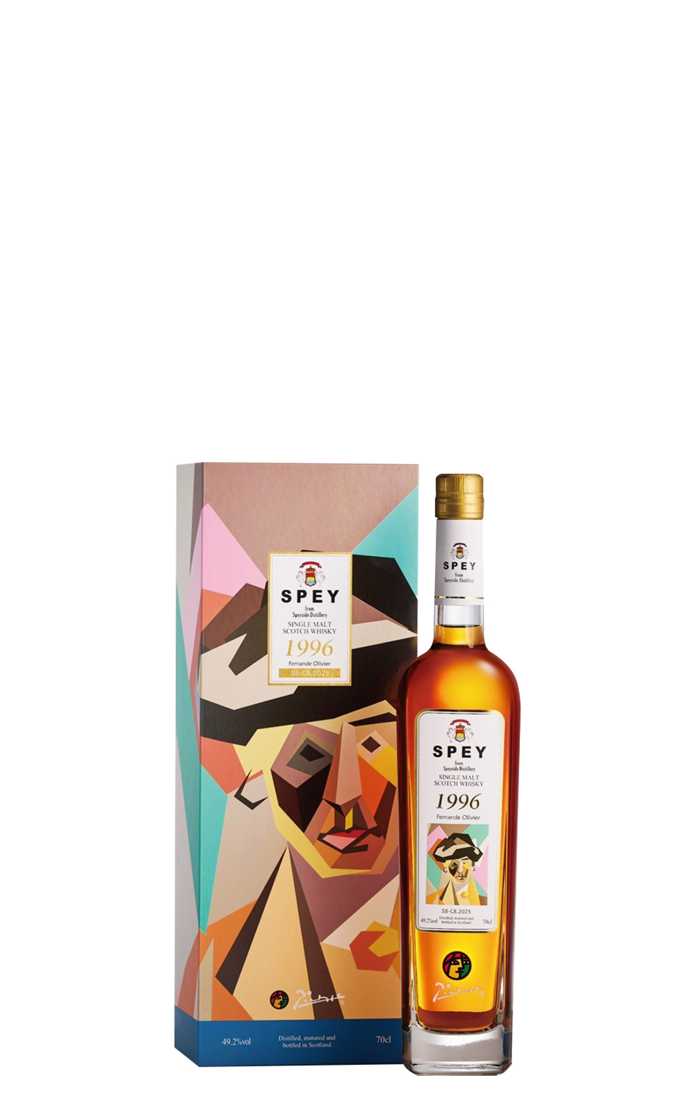 Spey Picasso Fernande Olivier 1996 Single Malt Scotch Whisky 詩貝酒廠 畢卡索靈感系列 奧莉維亞 1996 單一麥芽蘇格蘭威士忌