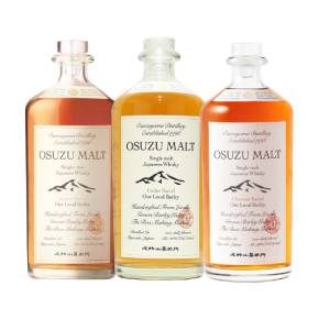 尾鈴山蒸留所-Sakura/Cedar/Chestnut Barrel Single Malt Japanese Whisky Set (700ml*3)
