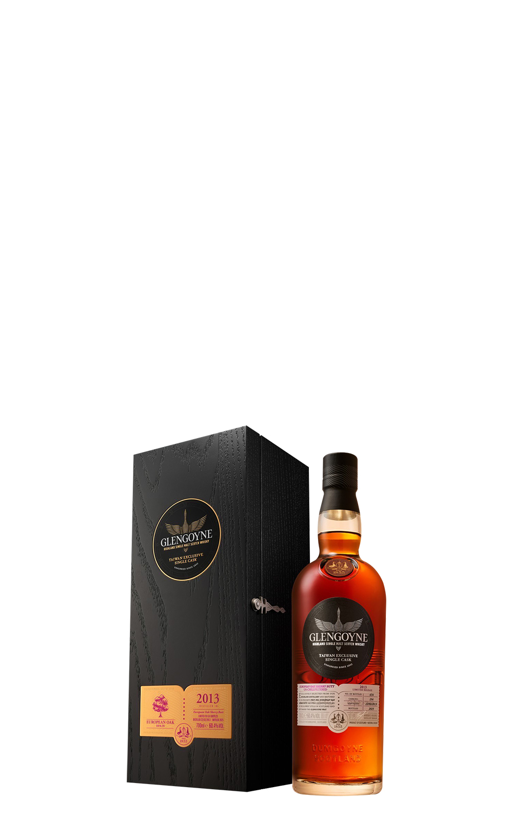Glengoyne Distillery 2013 European Oak Sherry Butt Single Cask Highland Single Malt Scotch Whisky 格蘭哥尼 森藏單桶系列 2013歐洲橡木雪莉桶 單一麥芽蘇格蘭威士忌原酒
