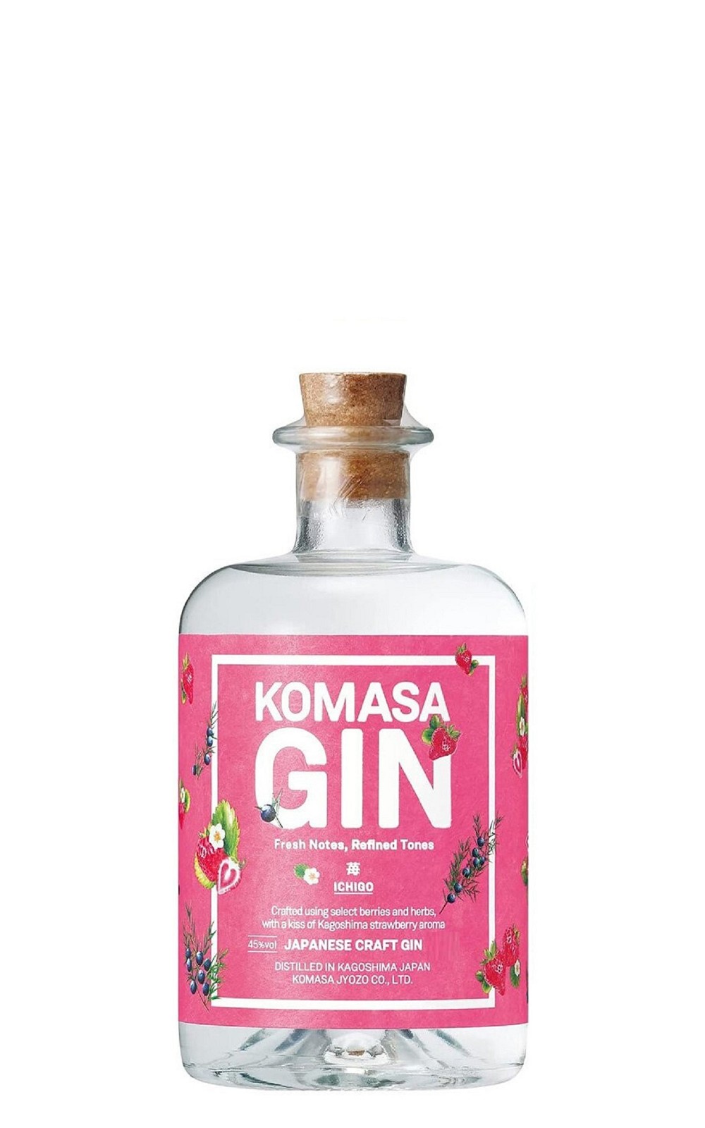 Komasa Jyozo Ichigo Japanese Craft Gin 小正釀造株式會社 草莓 琴酒