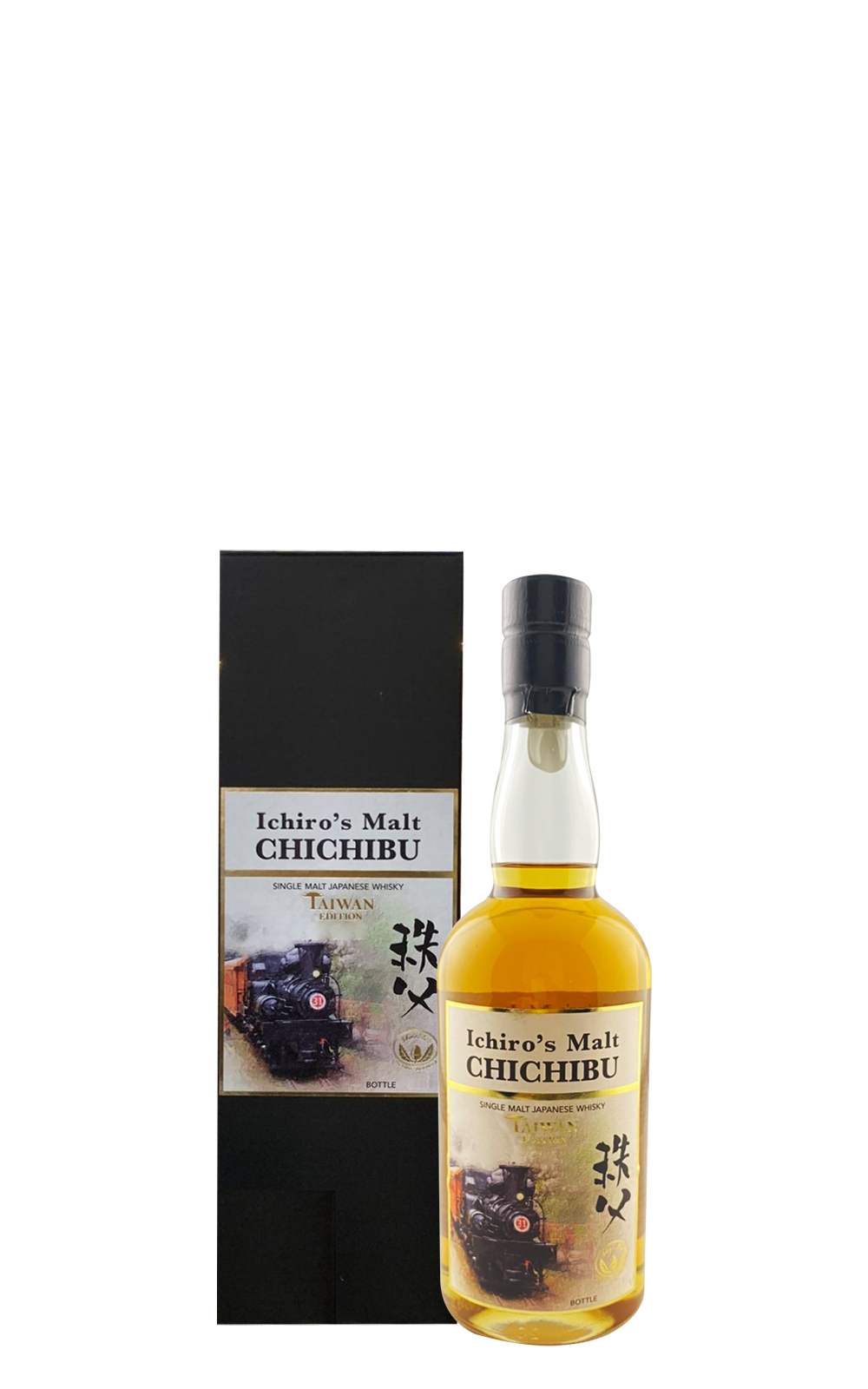 Chichibu Distillery Ichiro s Malt Single Malt Japanese Whisky 2022 Taiwan Edition 秩父蒸餾廠 阿里山火車 單一麥芽日本威士忌 2022 台灣特別版