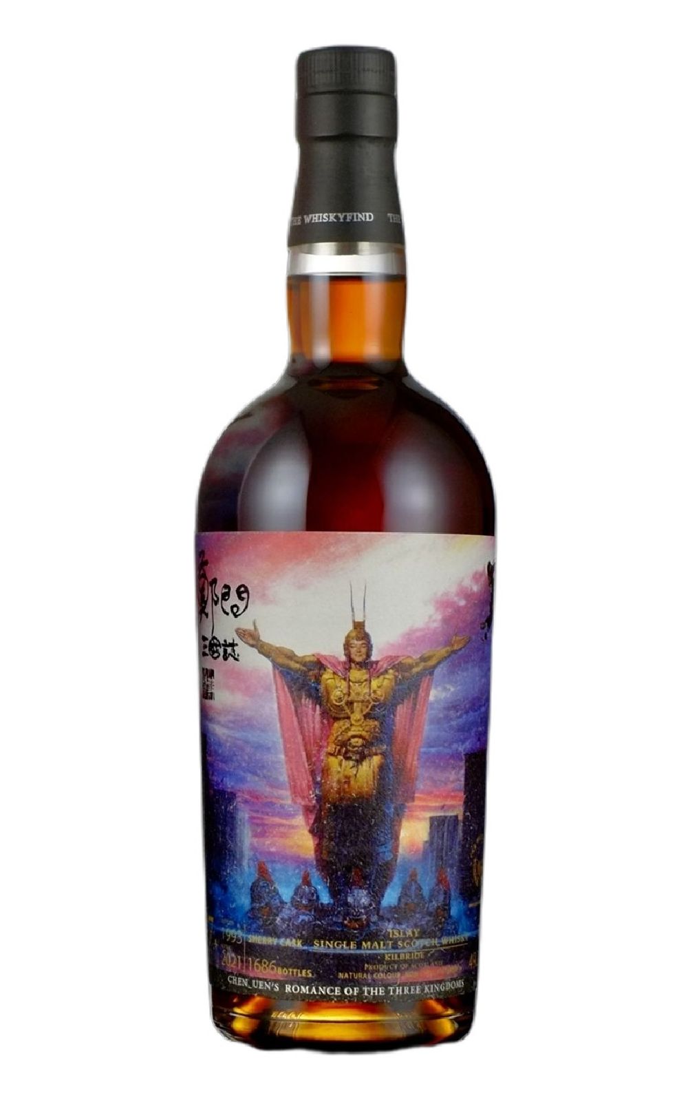 The Whiskyfind Chen Uen Kilbride 1993 27 Years Islay Single Malt Scotch Whisky 威士忌坊 鄭問三國誌系列 赤壁之戰 Kilbride 1993 27年單一麥芽蘇格蘭威士忌