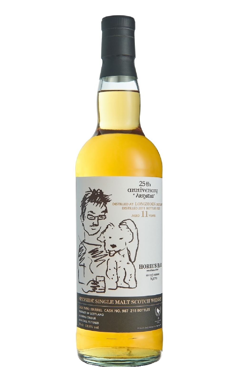 The Whiskyfind Bar Talk An Tigh Seinnse 25th Anniversary Longmorn 2011 Aged 11 Years Single Malt Scotch Whisky 威士忌坊 日本酒吧職人選桶系列 An Tigh Seinnse 25週年紀念版 龍摩恩2011 11年 單一麥芽蘇格蘭威士忌