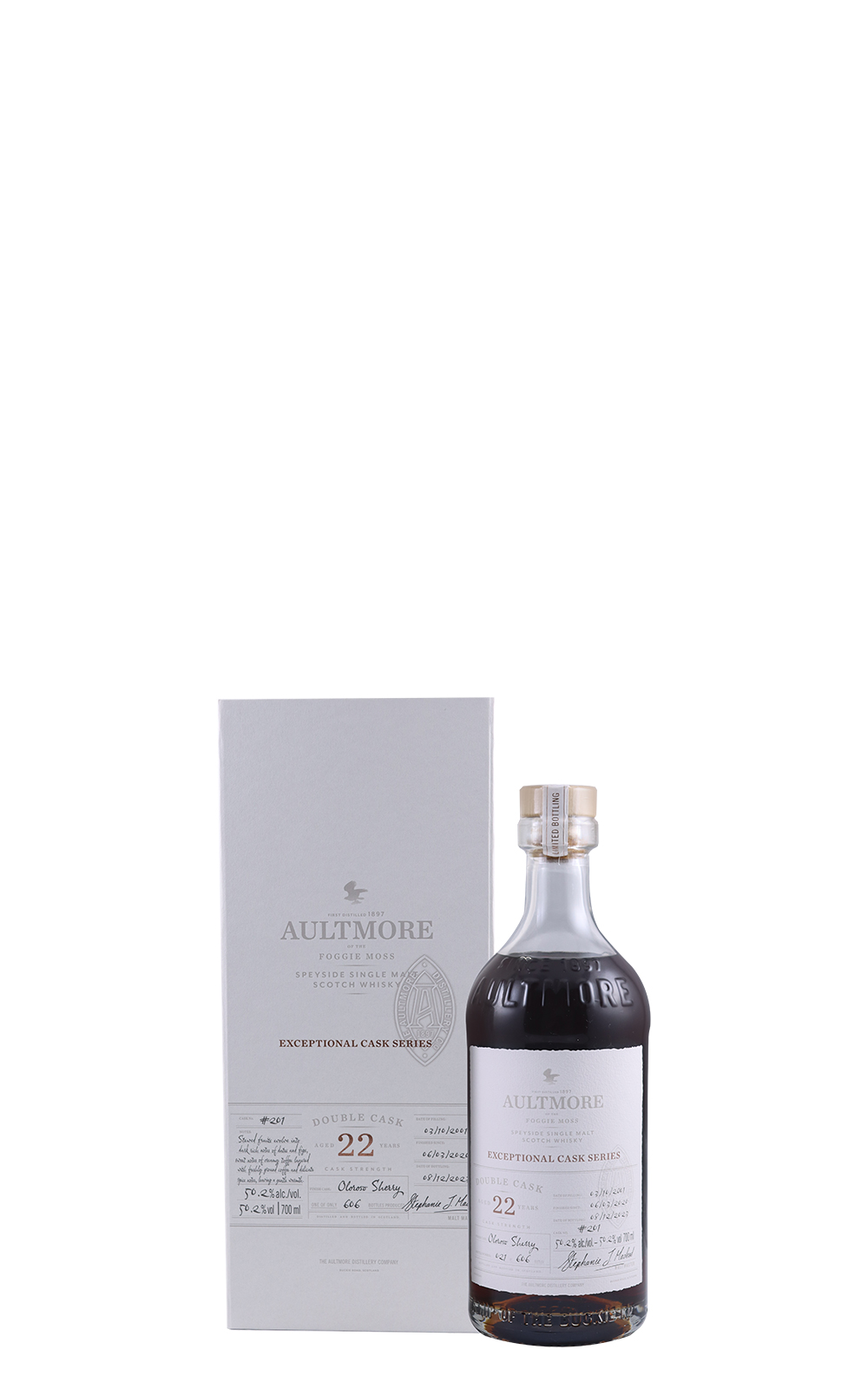Aultmore Exceptional Cask Series Oloroso Sherry Cask Aged 22 Years Speyside Single Malt Scotch Whisky 雅墨 珍稀選桶系列 Oloroso雪莉桶 22年斯佩賽單一麥芽蘇格蘭威士忌