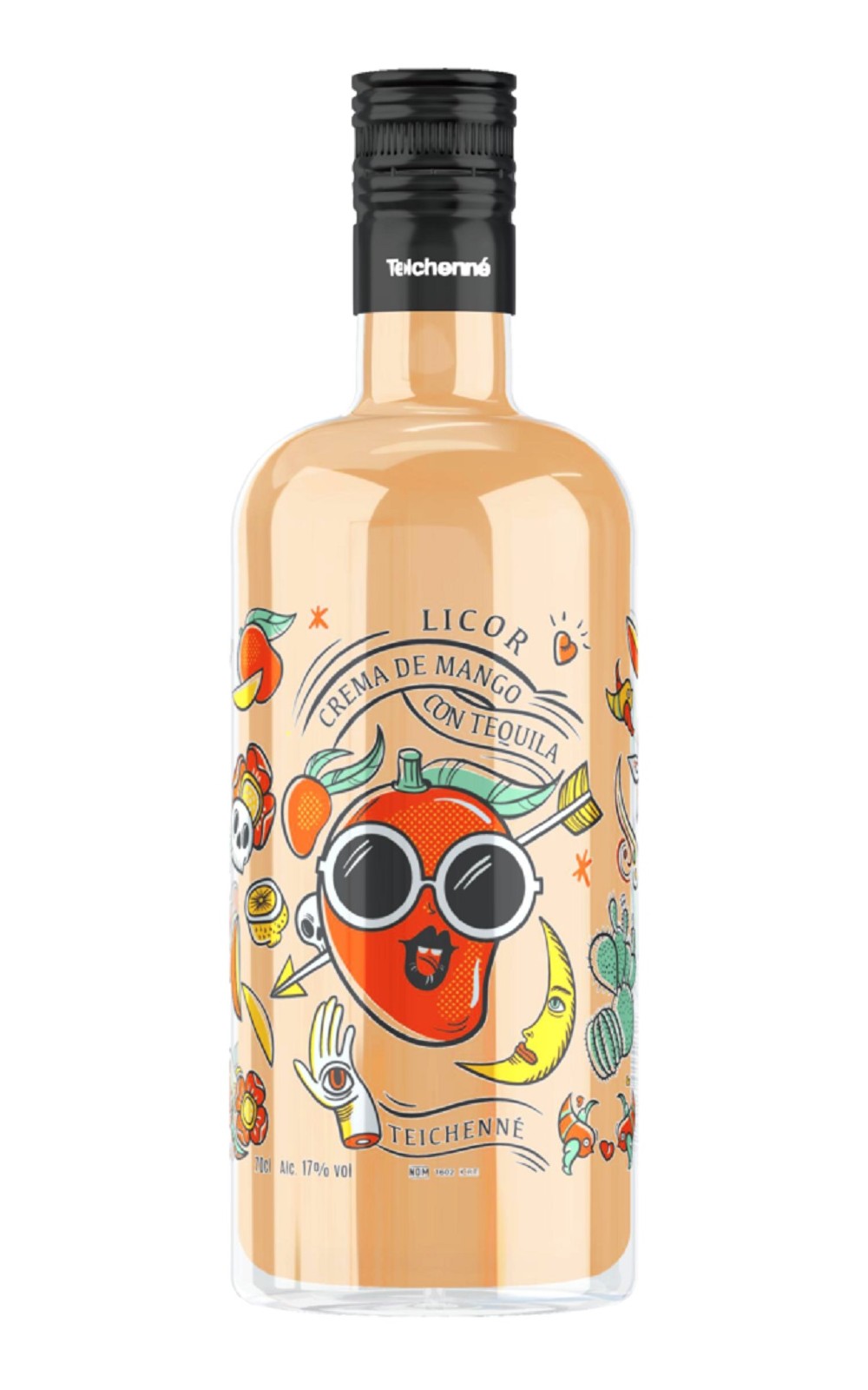 Teichenne Licor Crema de Mango Con Tequila 蝶香奈 芒果香甜奶酒