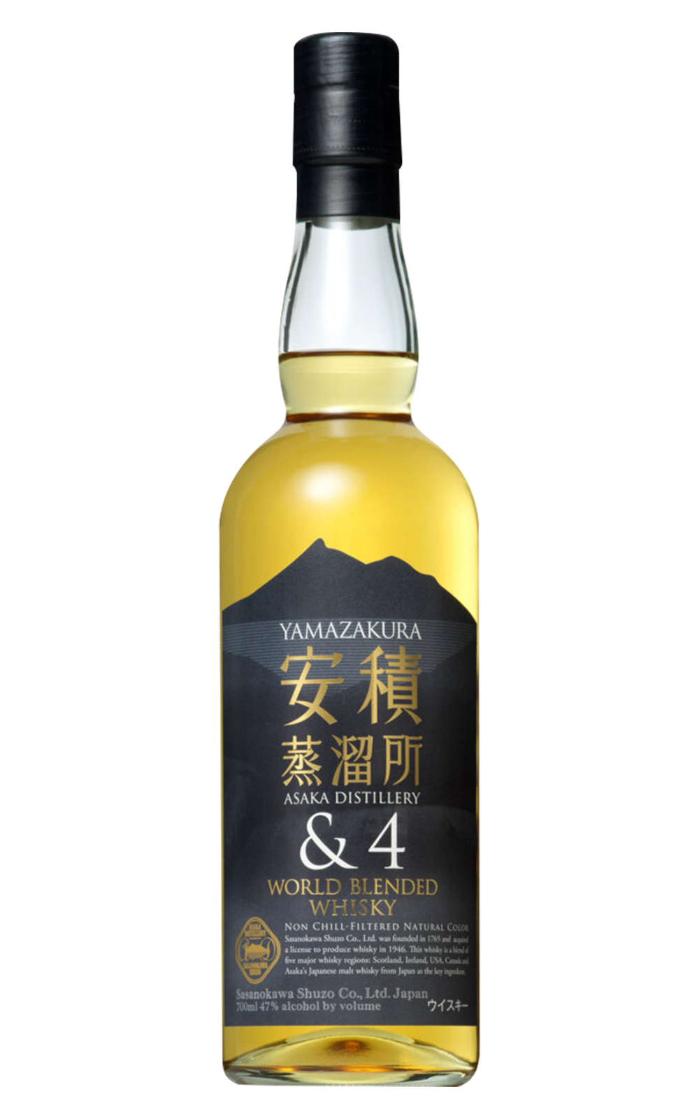 Asaka Distillery Yamazakura Asaka Distillery 4 World Blended Whisky 安積蒸餾廠 安積 4 世界調和威士忌
