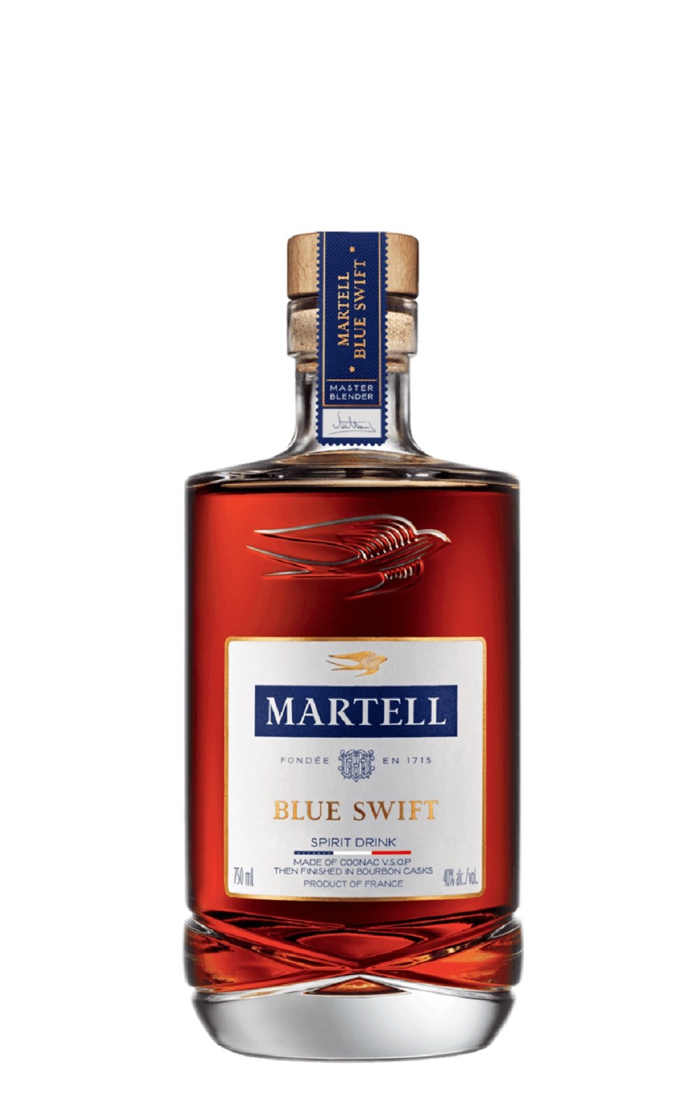 Martell Cognac Blue Swift Cognac Brandy 馬爹利干邑 藍淬燕 干邑白蘭地