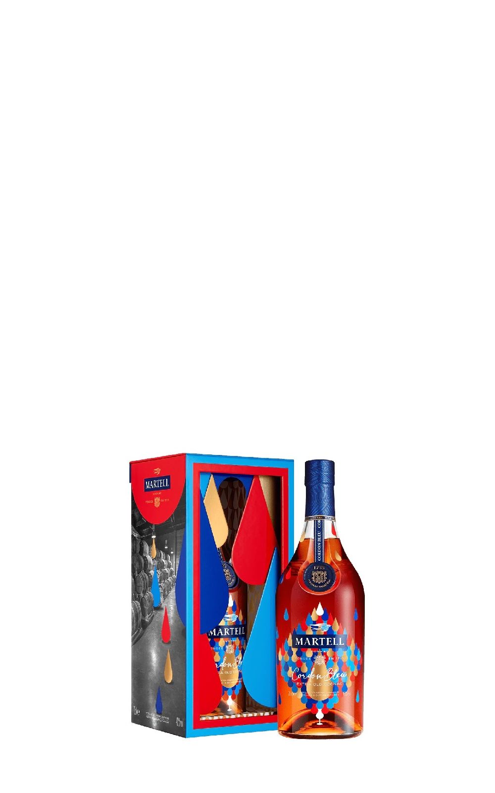 Martell Cognac Cordon Bleu Cognac Brandy 2023 New Year Gift Box 馬爹利干邑 藍帶 干邑白蘭地 2023新年禮盒