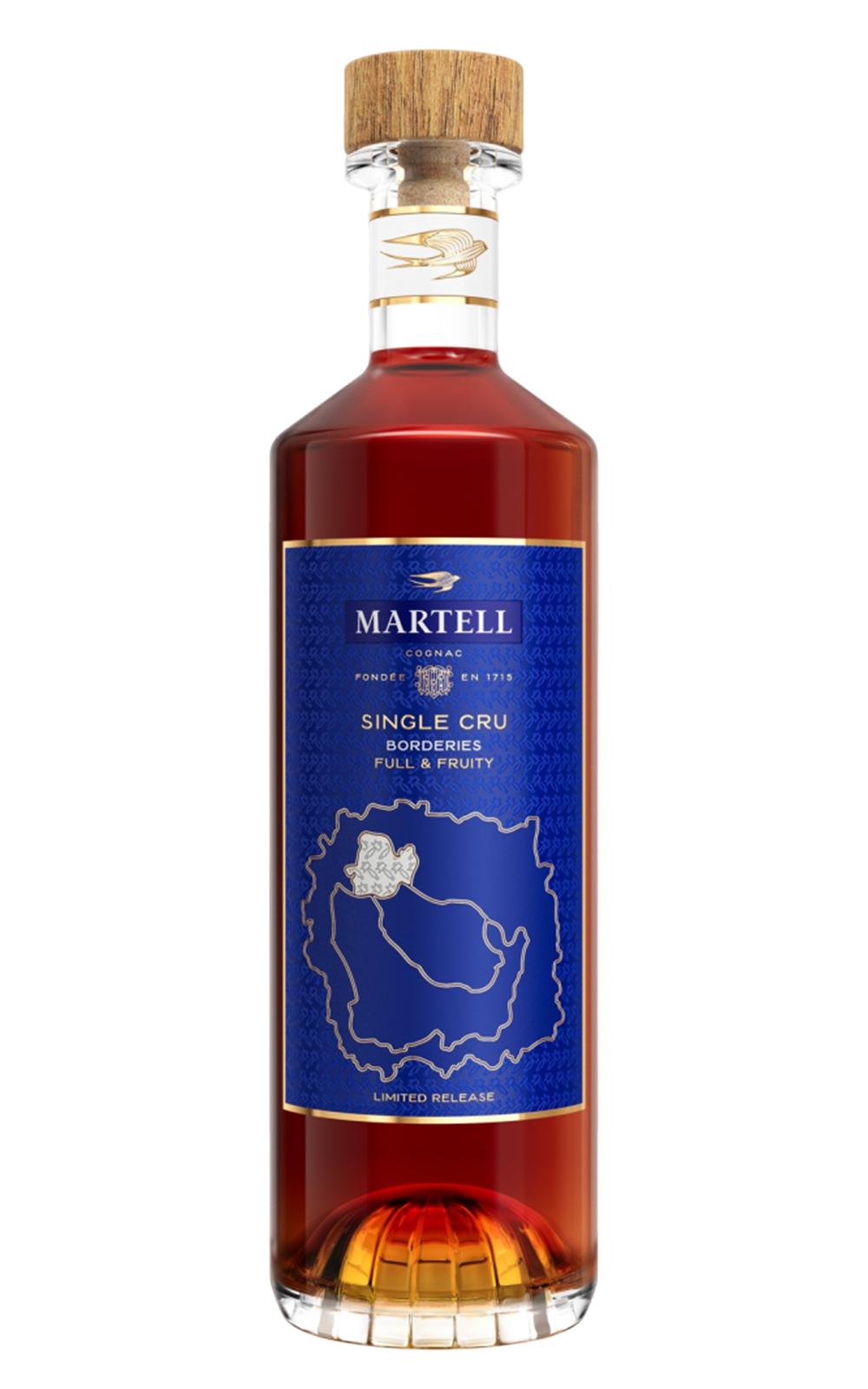 Martell Cognac Single Cru V S O P Borderies Cognac Brandy 馬爹利干邑 單一產區珍釀系列 V S O P 邊緣區干邑白蘭地
