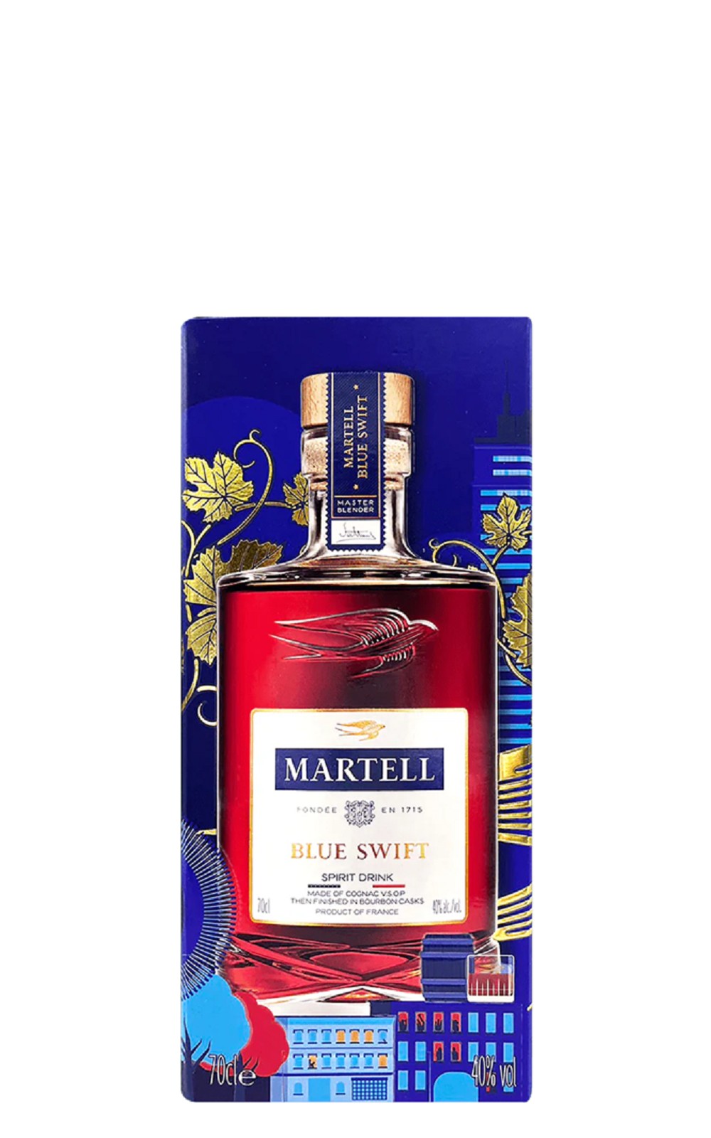 Martell Cognac Blue Swift Cognac Brandy 2025 Limited Edition 馬爹利干邑 藍淬燕 干邑白蘭地 2025新年限定款