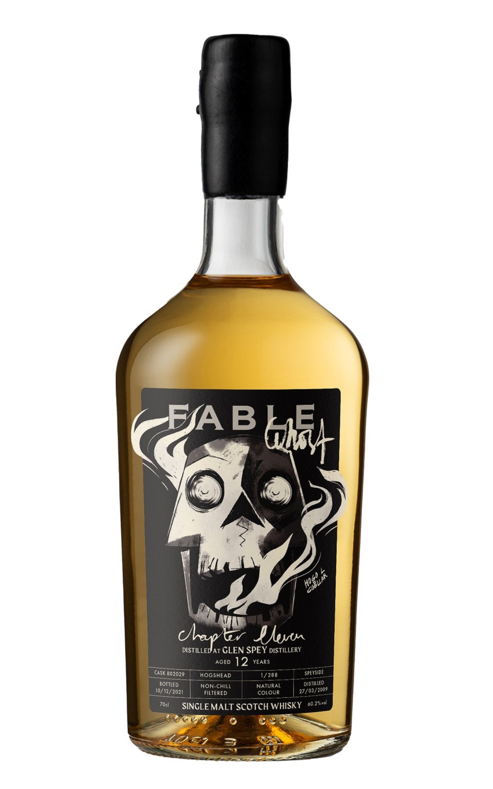 FABLE Chapter Eleven Ghost Glen Spey 2009 802029 Aged 12 Years Single Malt Scotch Whisky 闇影傳說 第11章鬼魅 格蘭斯佩 2009 802029 12年單一麥芽蘇格蘭威士忌