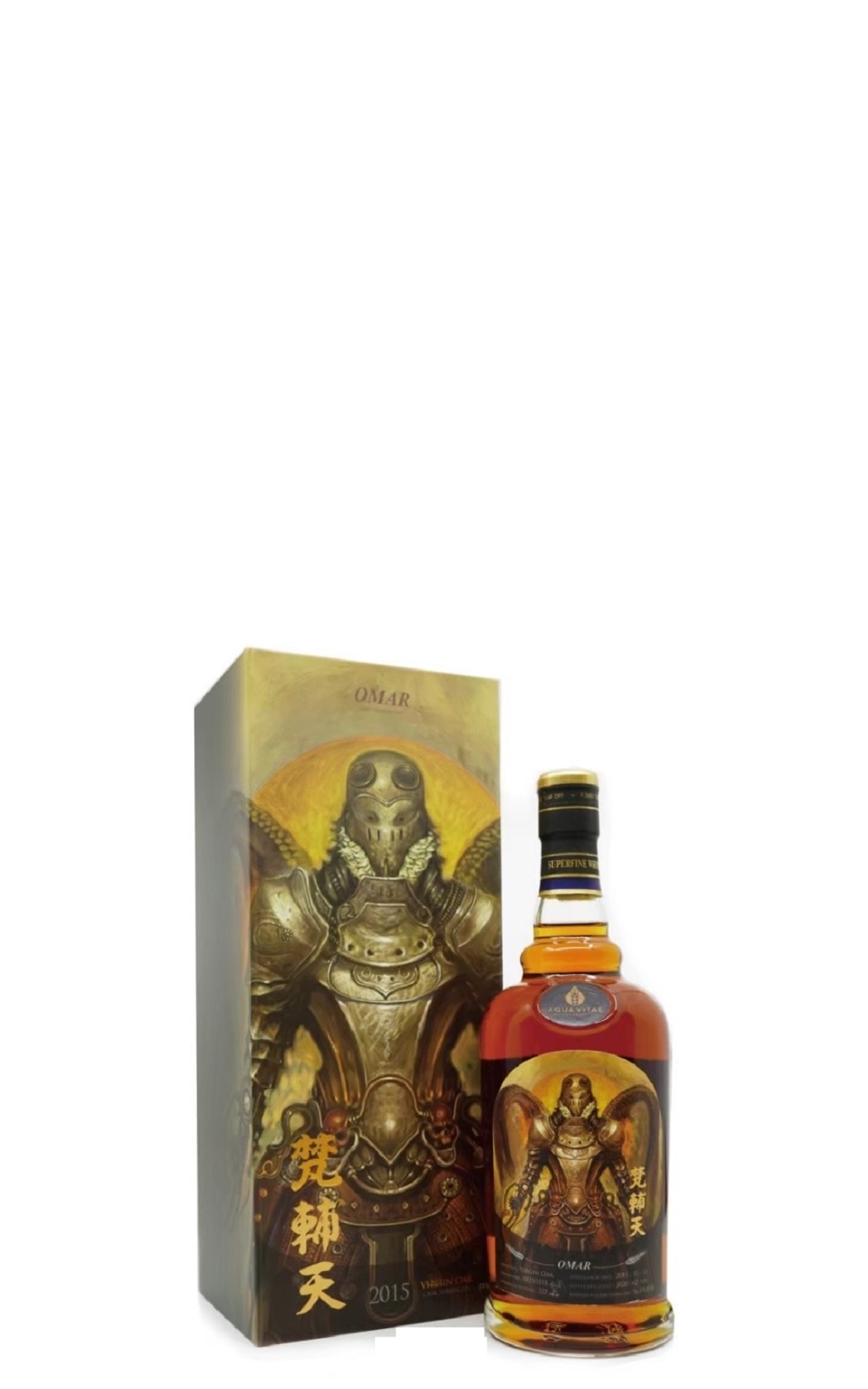 Aqua Vitae Whisky Selection Omar 2015 Single Malt Whisky 生命之泉裝瓶廠 仙者系列 梵輔天 2015 單一麥芽威士忌